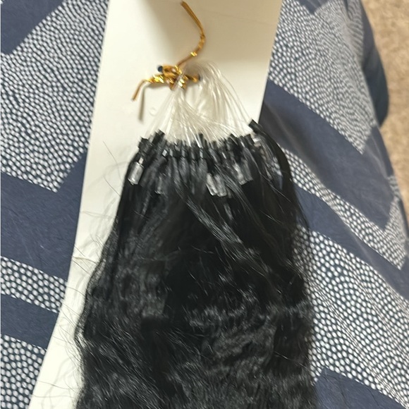 Kinky straight hair extensions 16-inch - Picture 4 of 4